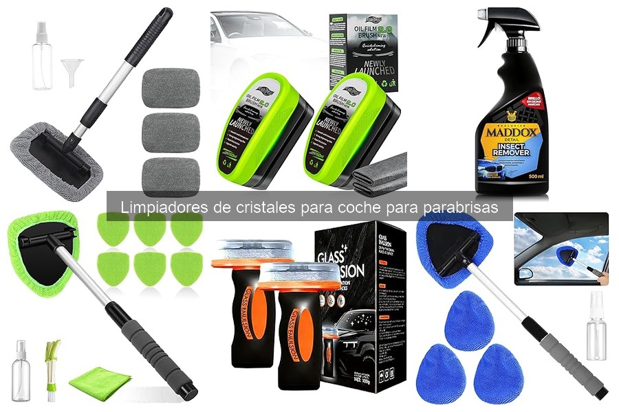 Alternativas naturales para limpiar cristales de coche