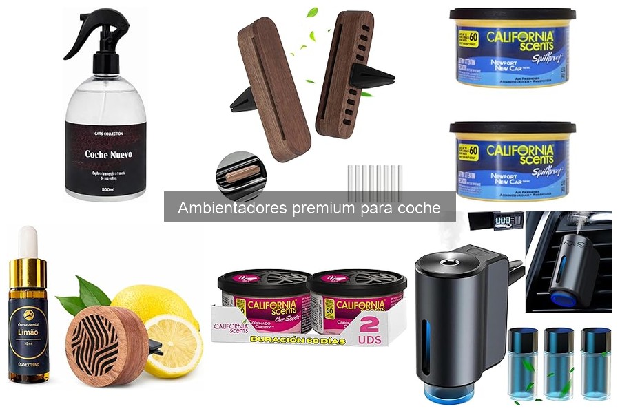 Ambientadores premium de larga duración para coche