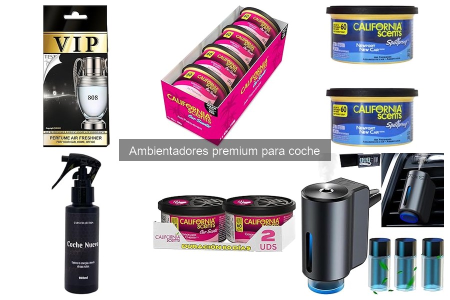 Ambientadores premium ecológicos para coche: beneficios y opciones