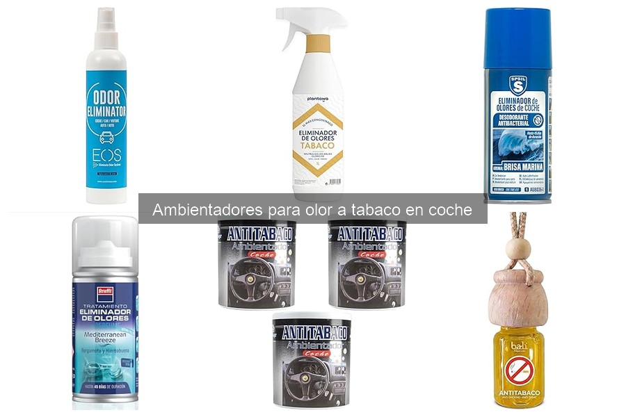 Ambientadores recomendados para coches antiguos con olor a tabaco