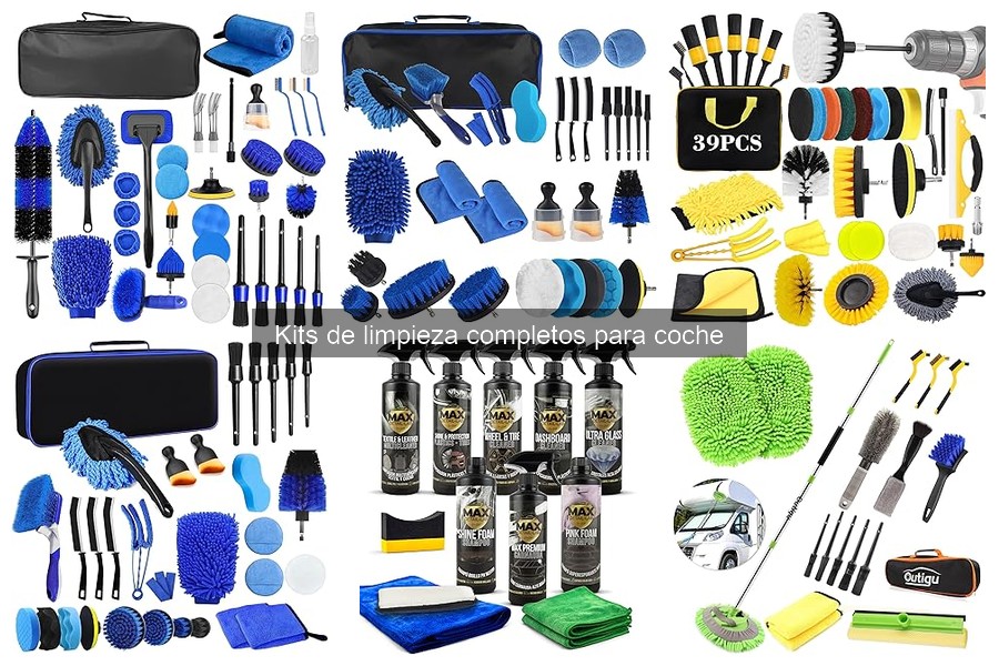 Beneficios de Kits de Limpieza Completa para Coche