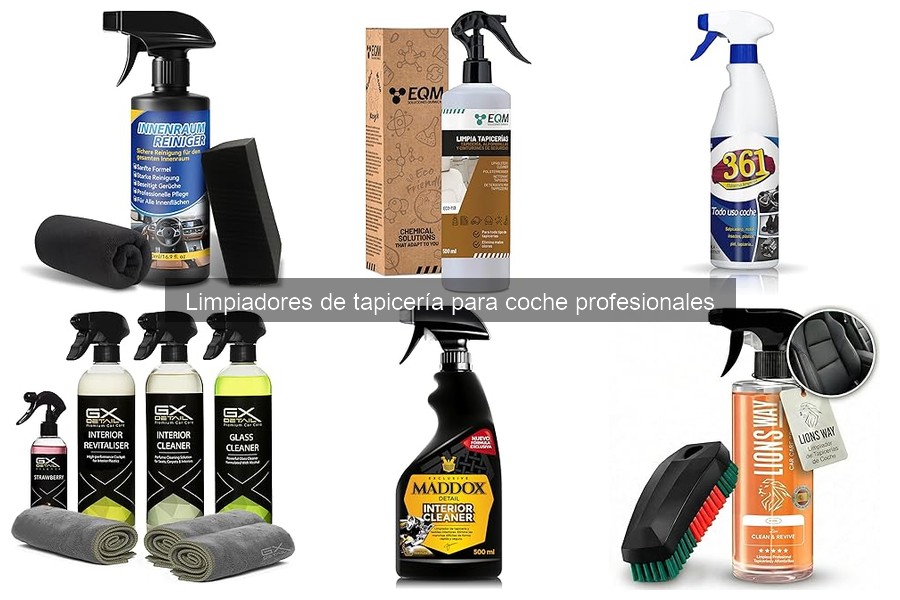 Beneficios de Limpiadores de Tapicería para Coche Profesionales
