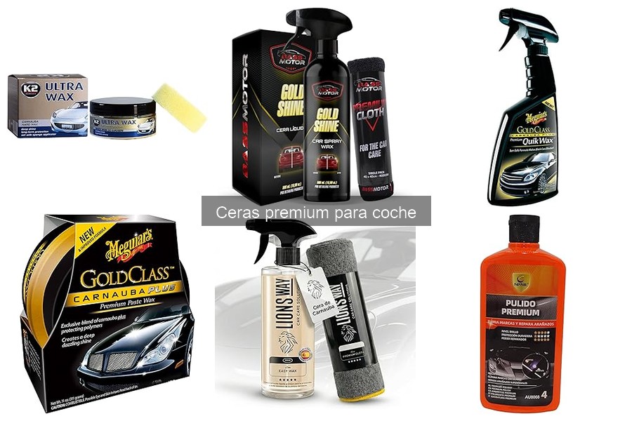 Beneficios de usar ceras premium para tu coche
