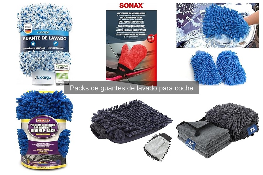 Beneficios de usar guantes de lavado para coche