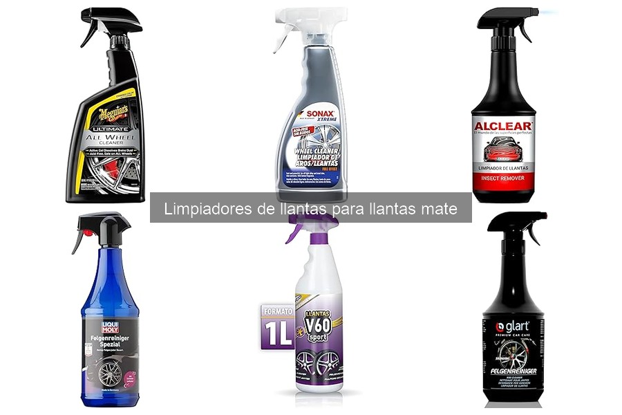 Beneficios de usar limpiadores de llantas mate para tu coche