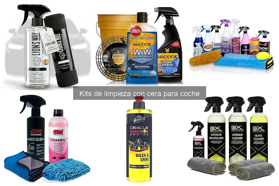 Características esenciales de un buen kit de limpieza con cera