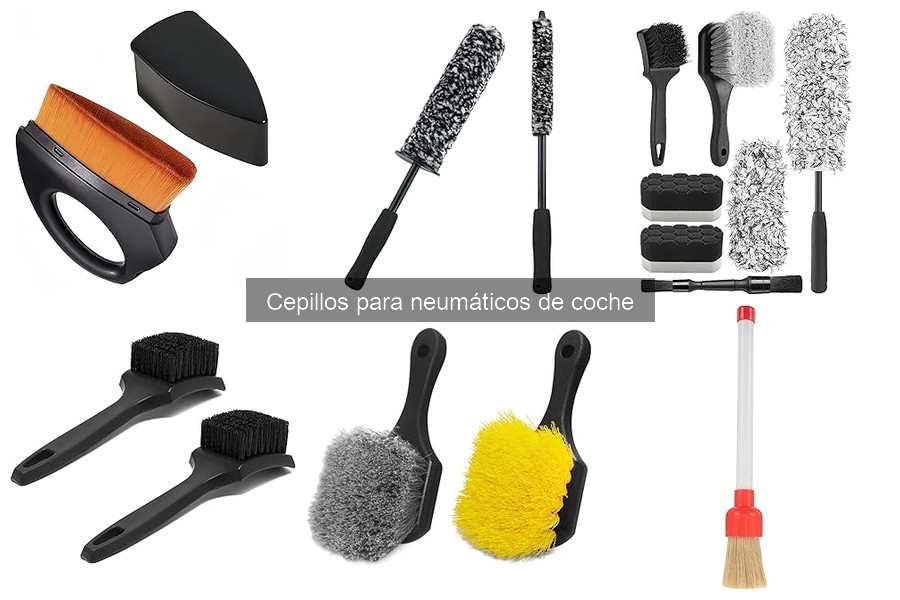 ¿Cepillos para neumáticos? Usos en otras superficies