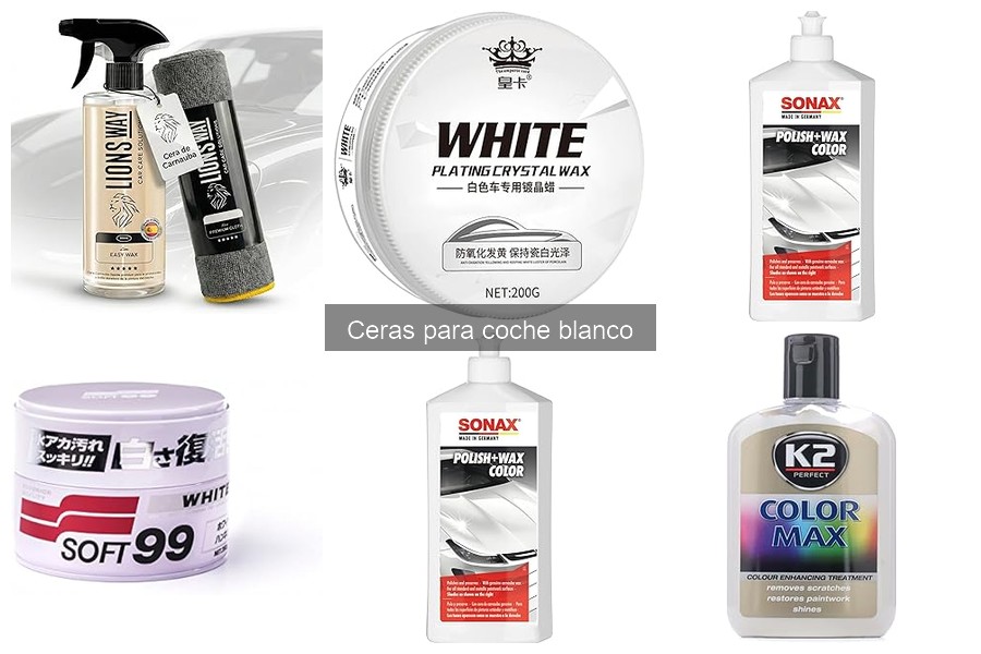Cera para coche blanco vs. sellador de pintura: ¿Cuál elegir?
