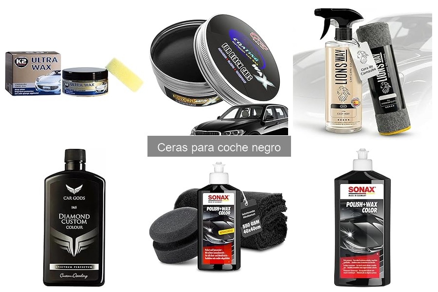 Cera para coche negro vs. abrillantador: ¿Cuál elegir?