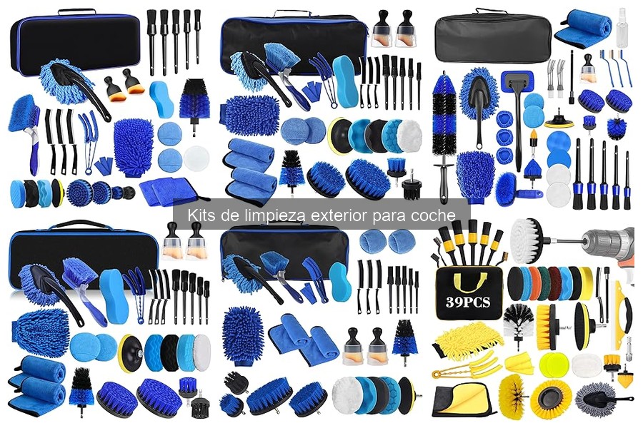 Cómo almacenar tu kit de limpieza exterior para coches
