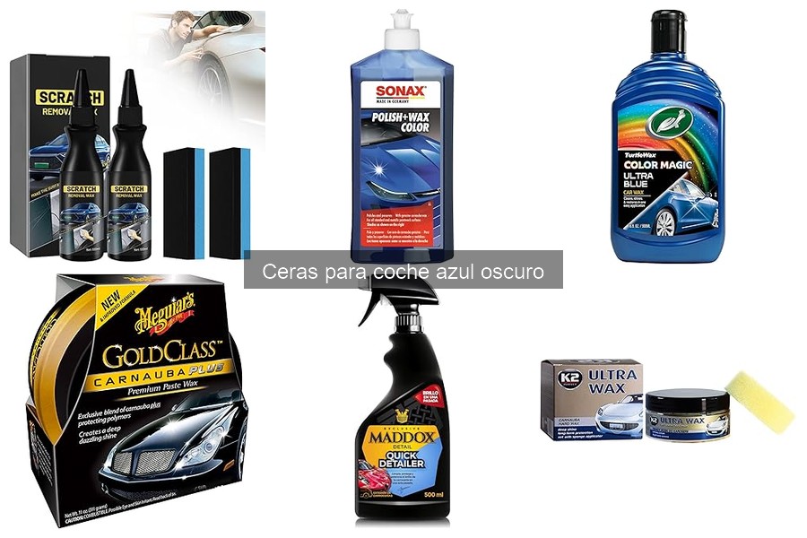 Cómo aplicar cera en coche azul oscuro: guía paso a paso