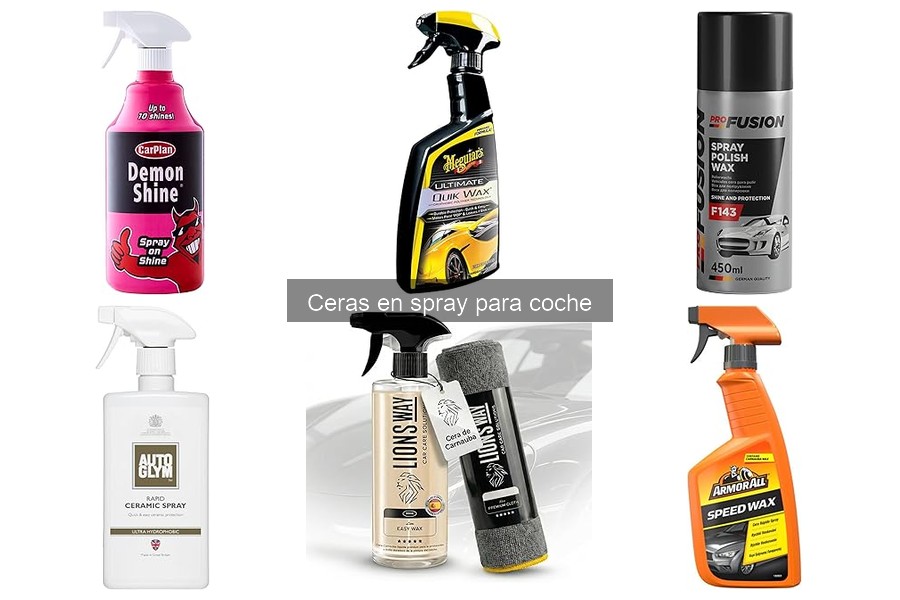Cómo aplicar cera en spray para coche correctamente