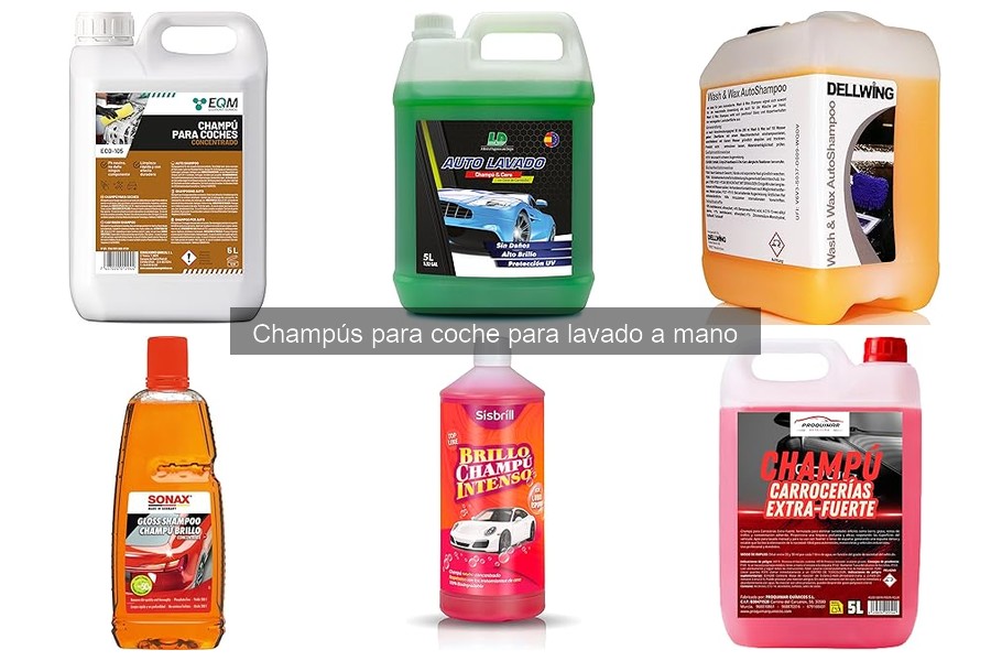 Cómo aplicar champú en el lavado de coche correctamente