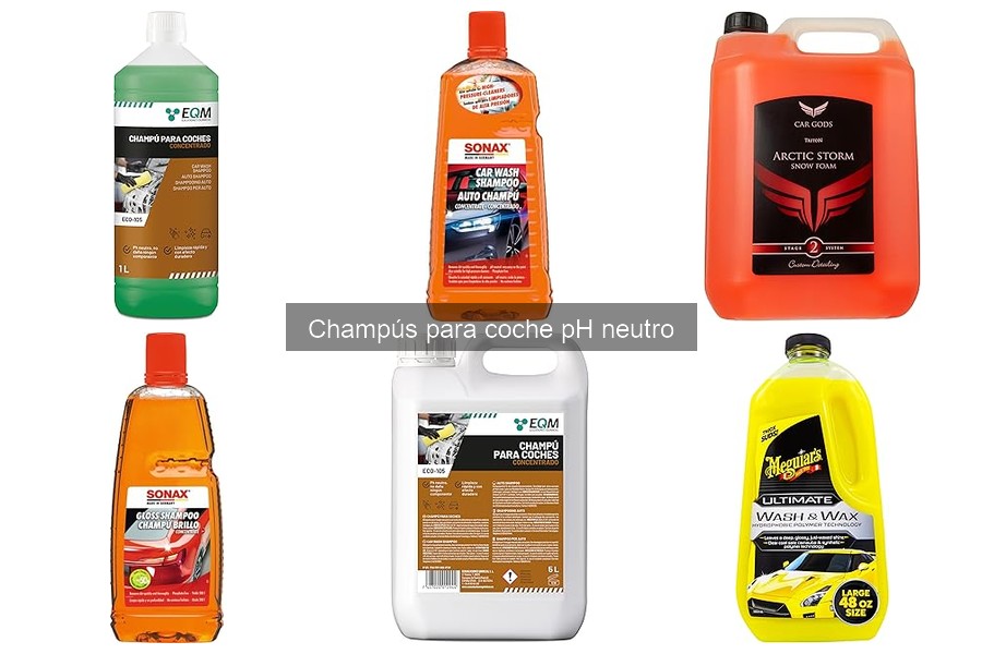 Cómo Aplicar Champú para Coche pH Neutro Correctamente