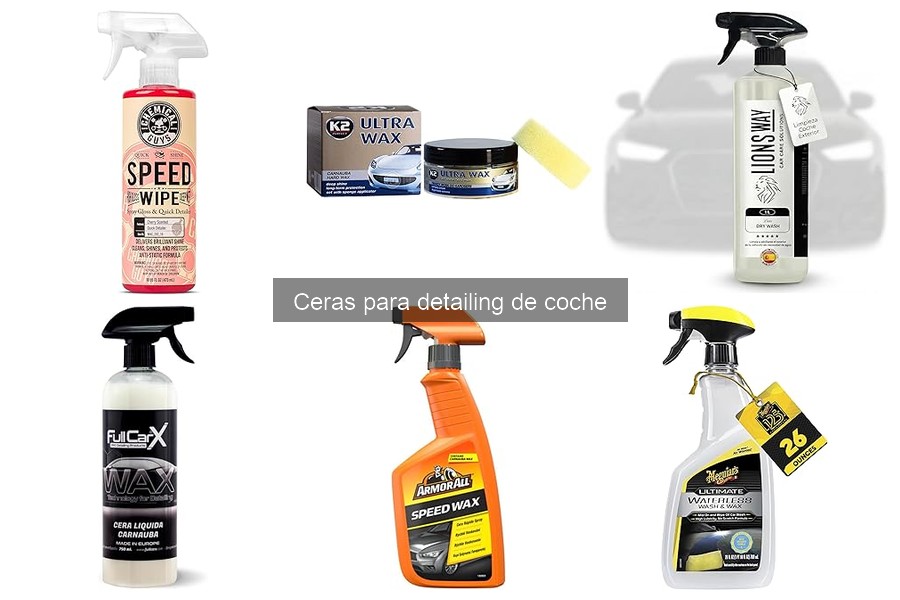 Cómo aplicar correctamente cera para detailing de coche