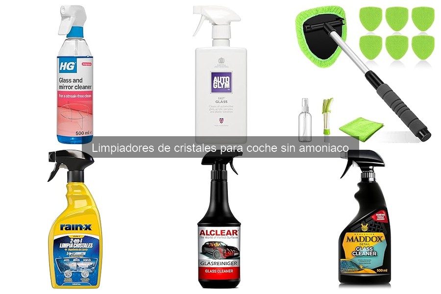 Cómo aplicar limpiador de cristales sin amoniaco correctamente