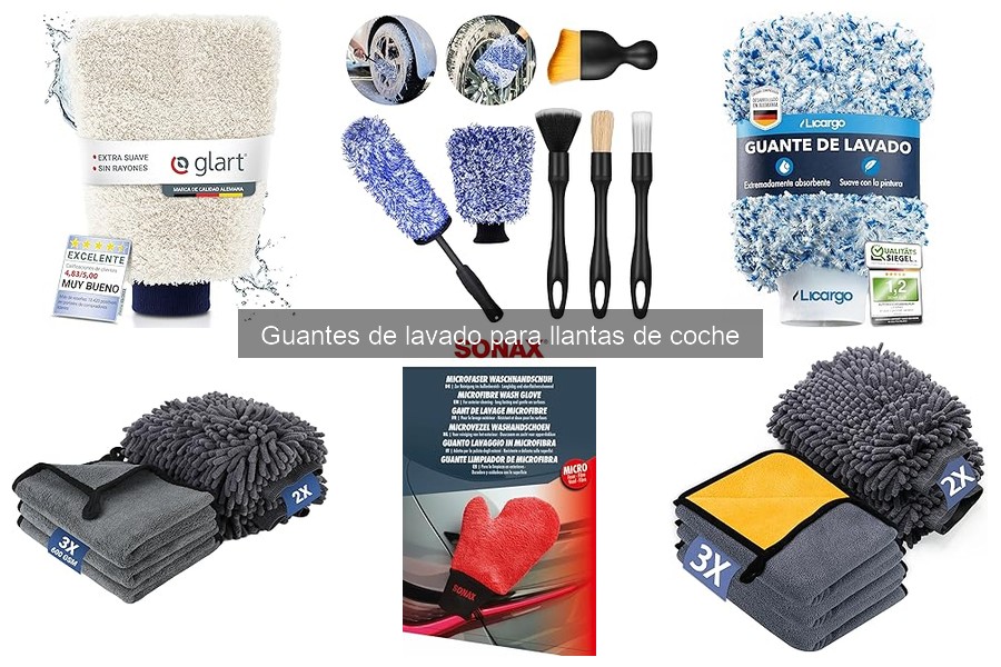 Cómo cuidar y limpiar guantes de lavado para llantas