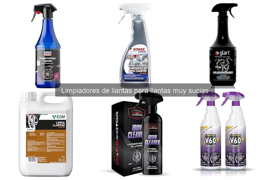 Cómo elegir el limpiador de llantas sin dañar la pintura