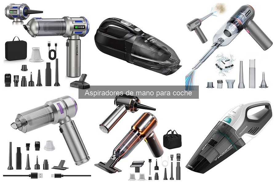 Cómo elegir el mejor aspirador de mano para coche