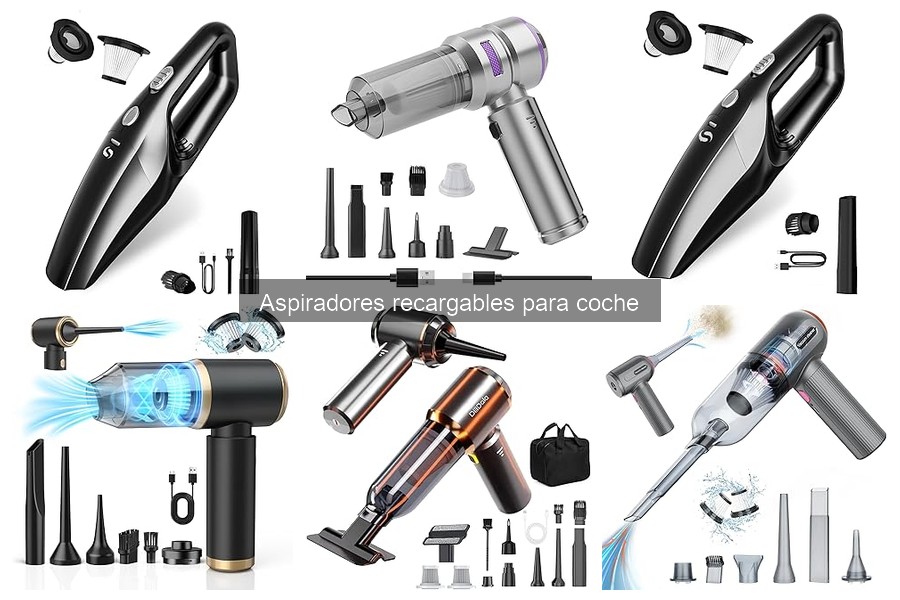 Cómo elegir el mejor aspirador recargable para coche