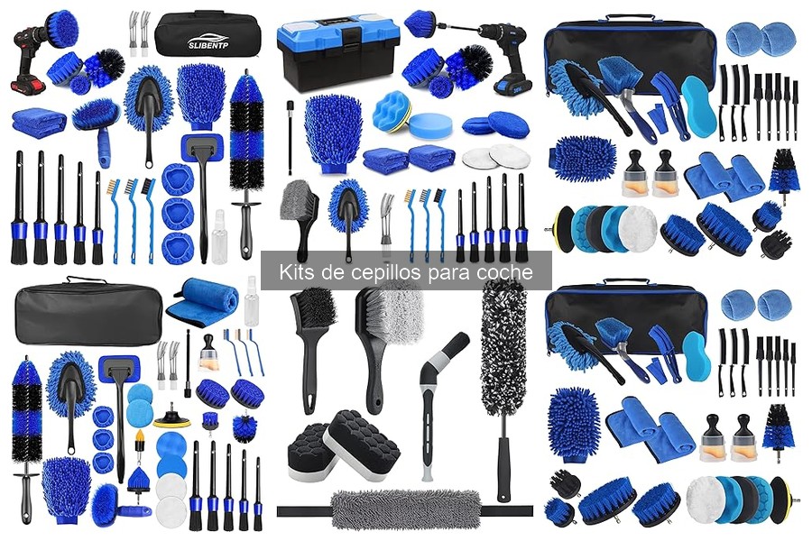 Cómo elegir el mejor kit de cepillos para coche