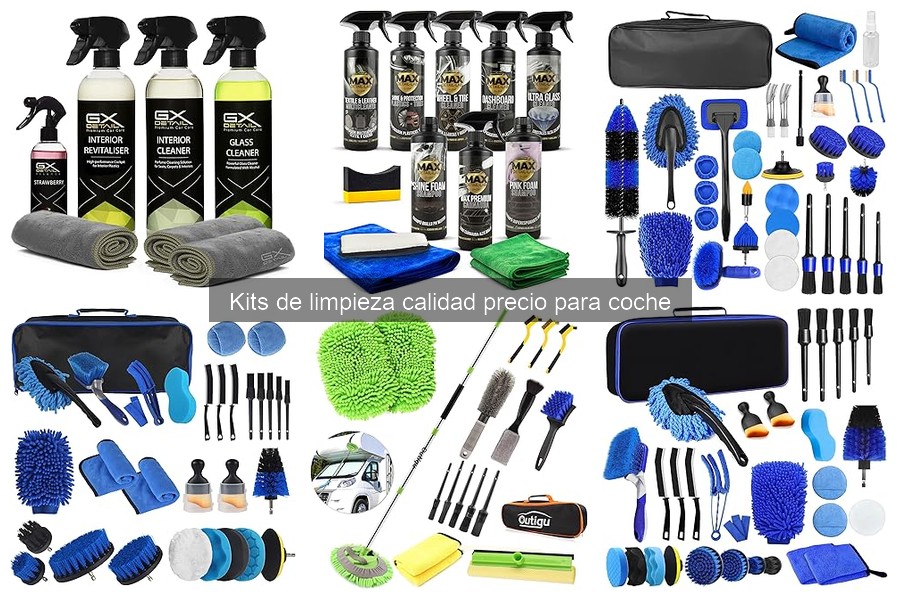 ¿Cómo elegir el mejor kit de limpieza para coche?
