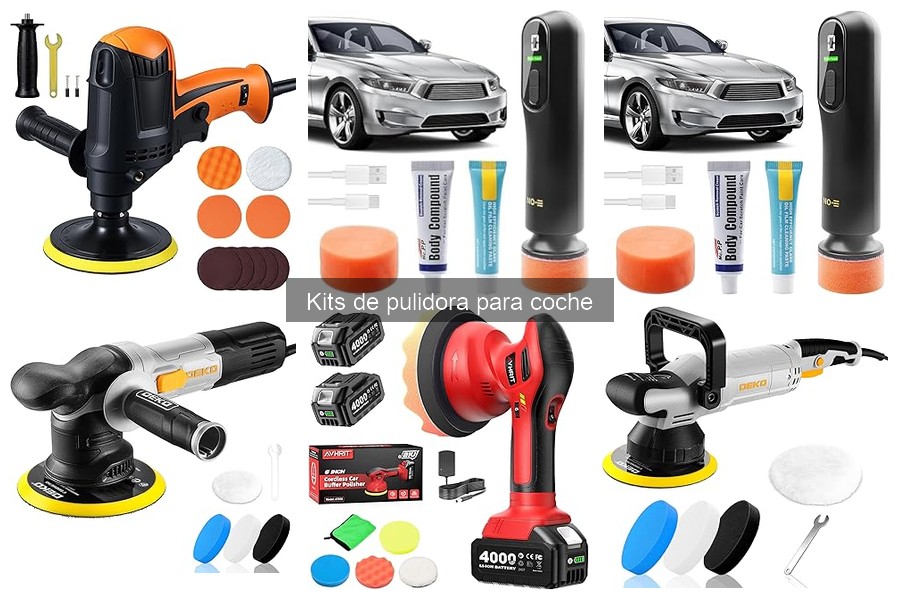 Cómo Elegir el Mejor Kit de Pulidora para Coche
