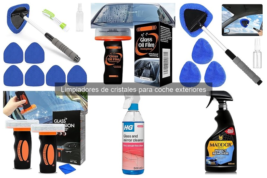 Cómo elegir el mejor limpiador de cristales para coche exterior