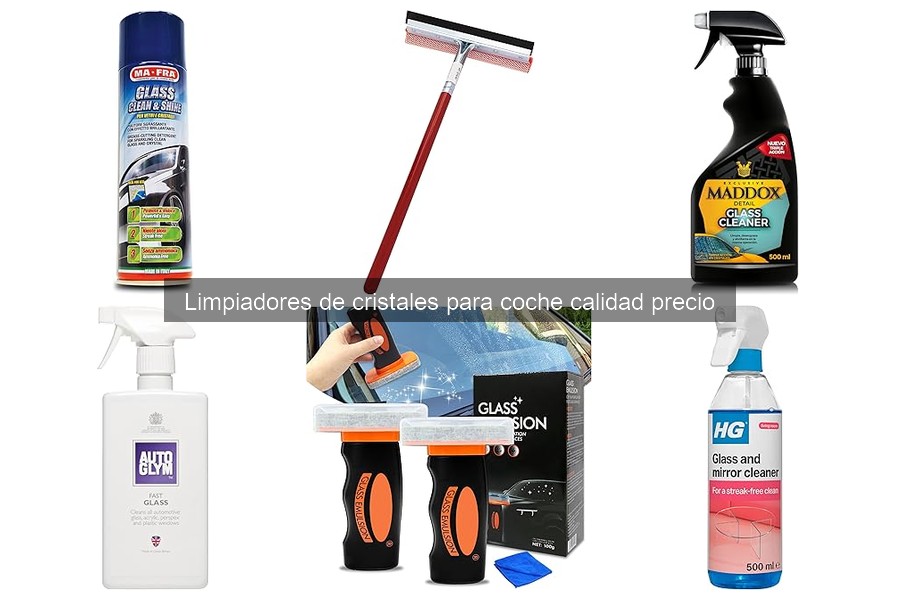 Cómo elegir el mejor limpiador de cristales para coche