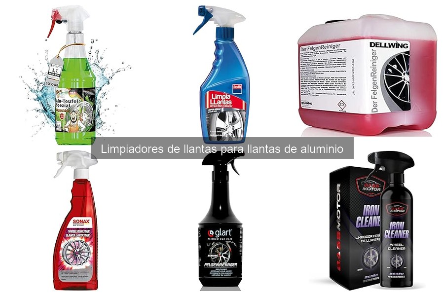 Cómo elegir el mejor limpiador de llantas de aluminio