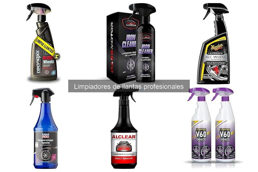 Cómo elegir el mejor limpiador de llantas profesionales