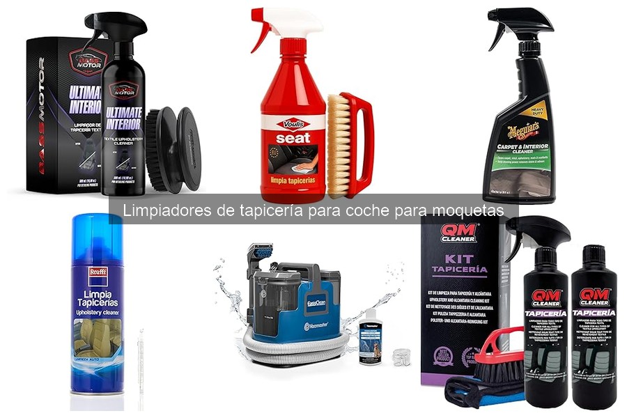Cómo Elegir el Mejor Limpiador de Tapicería para Coche