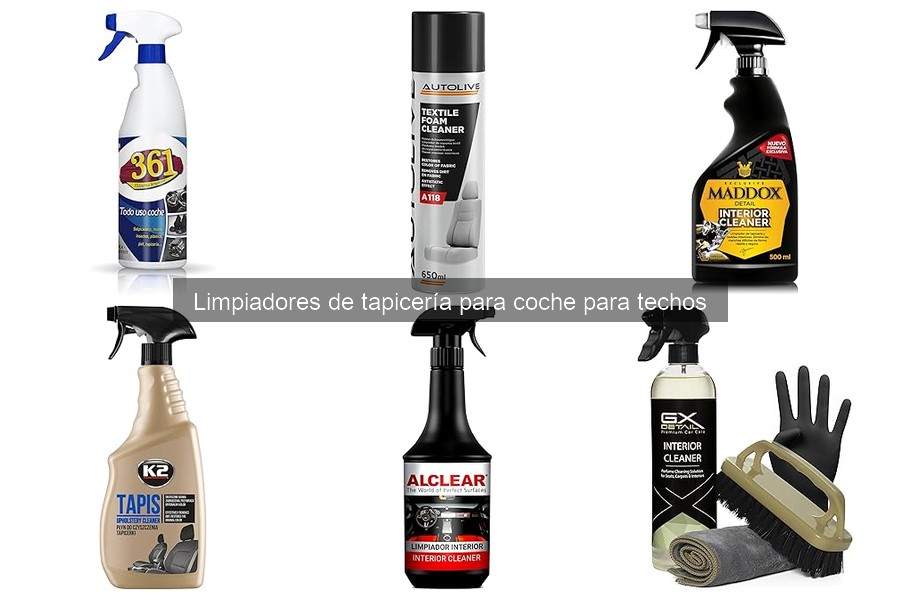 Cómo elegir el mejor limpiador de tapicería para coches