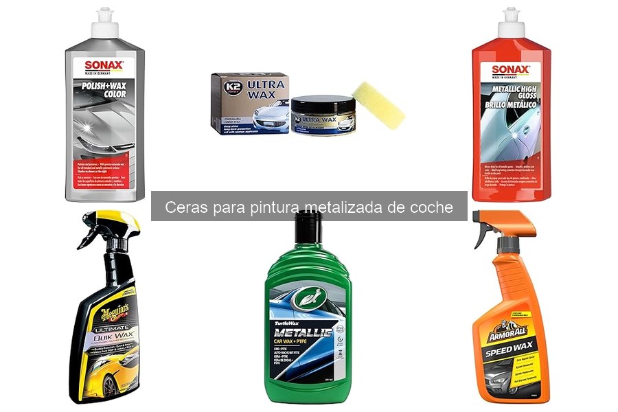 Cómo elegir la mejor cera para pintura metalizada de coche