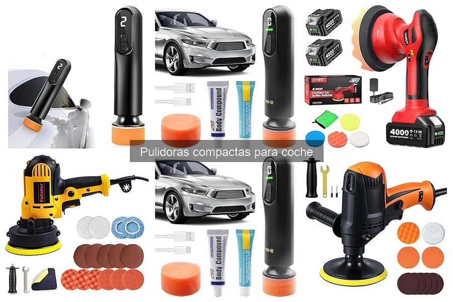 Cómo elegir la mejor pulidora compacta para coche