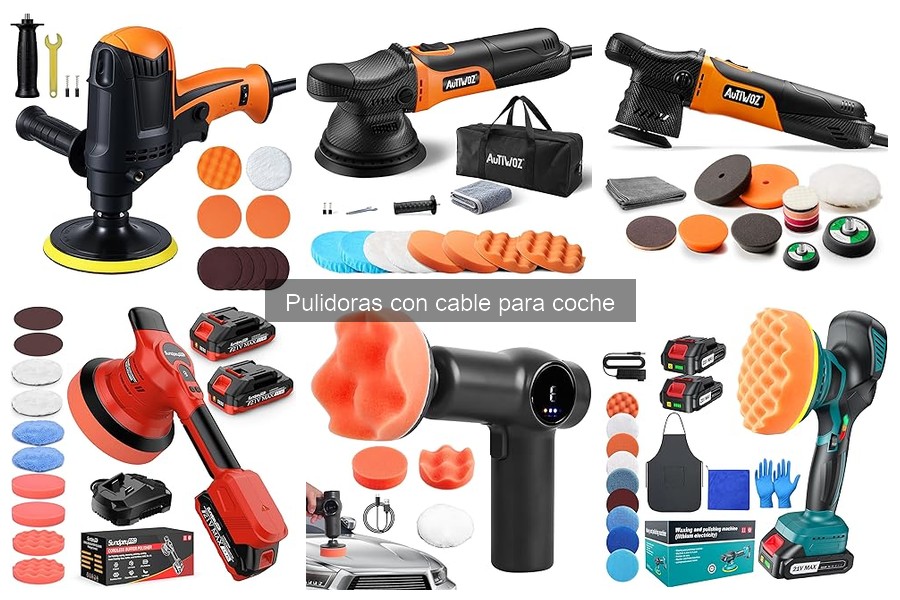 Cómo Elegir la Mejor Pulidora con Cable para Tu Coche