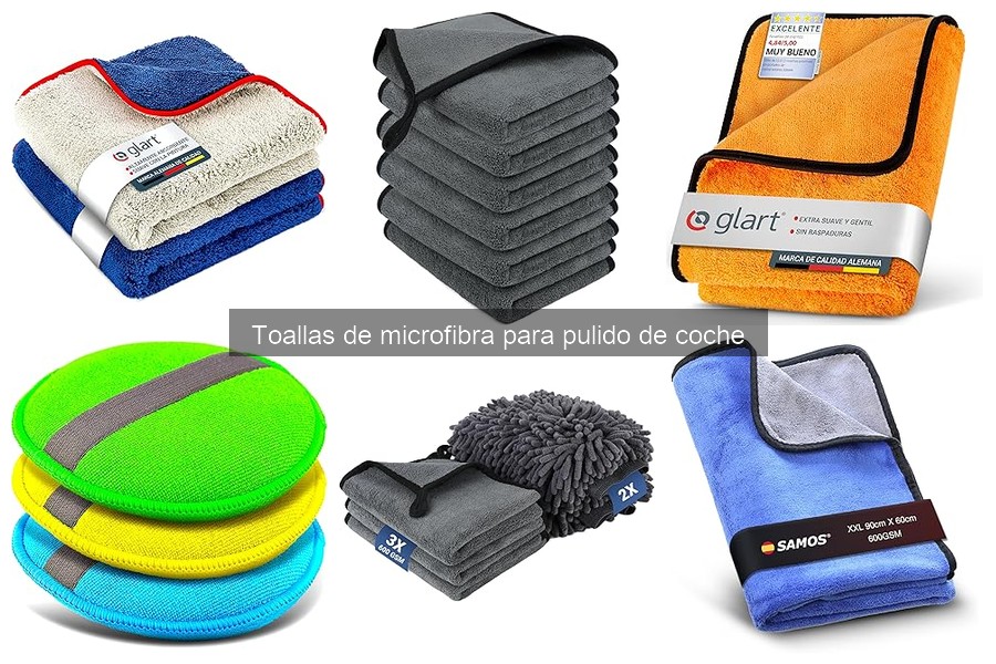 Cómo elegir la mejor toalla de microfibra para pulido de coche