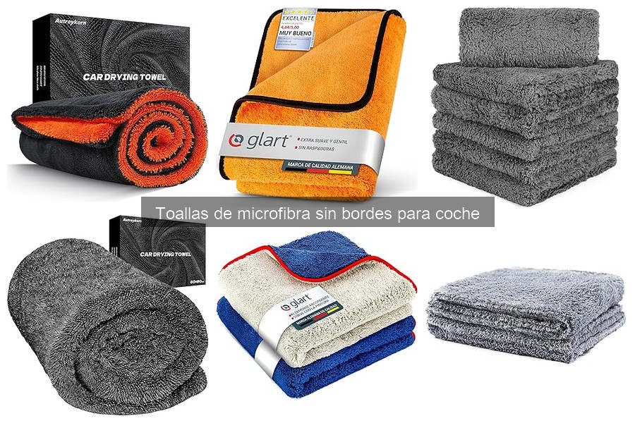 Cómo elegir la mejor toalla de microfibra sin bordes para coche