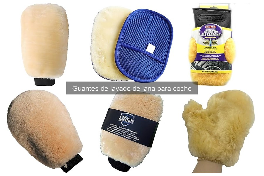 Cómo elegir los mejores guantes de lavado de lana para coche