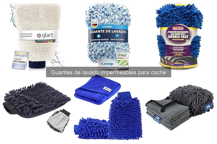 Cómo elegir los mejores guantes de lavado impermeables para coche
