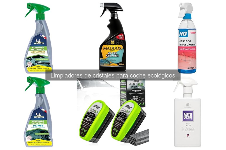 Cómo elegir un limpiador de cristales ecológico para coche