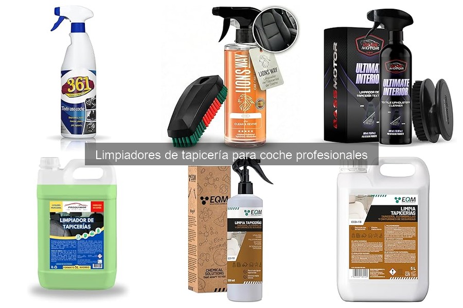Cómo eliminar manchas difíciles en la tapicería del coche