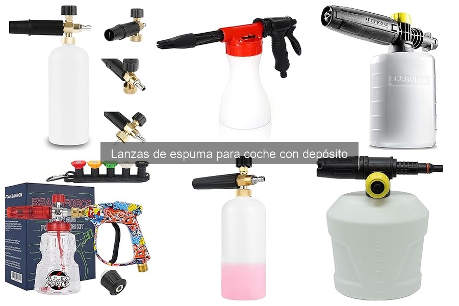 Cómo instalar una lanza de espuma en tu hidrolavadora