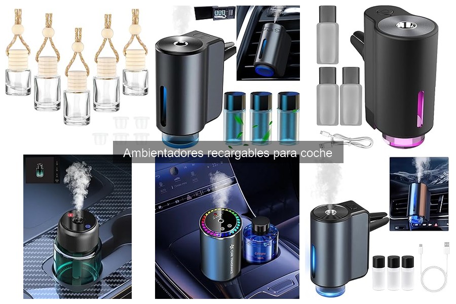 Cómo Instalar y Usar Ambientadores Recargables para Coche