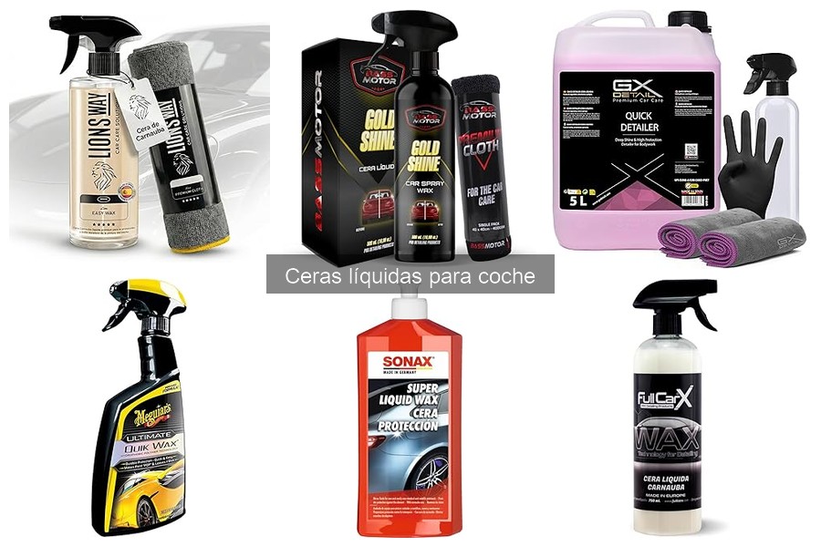 Cómo limpiar el coche antes de aplicar cera líquida