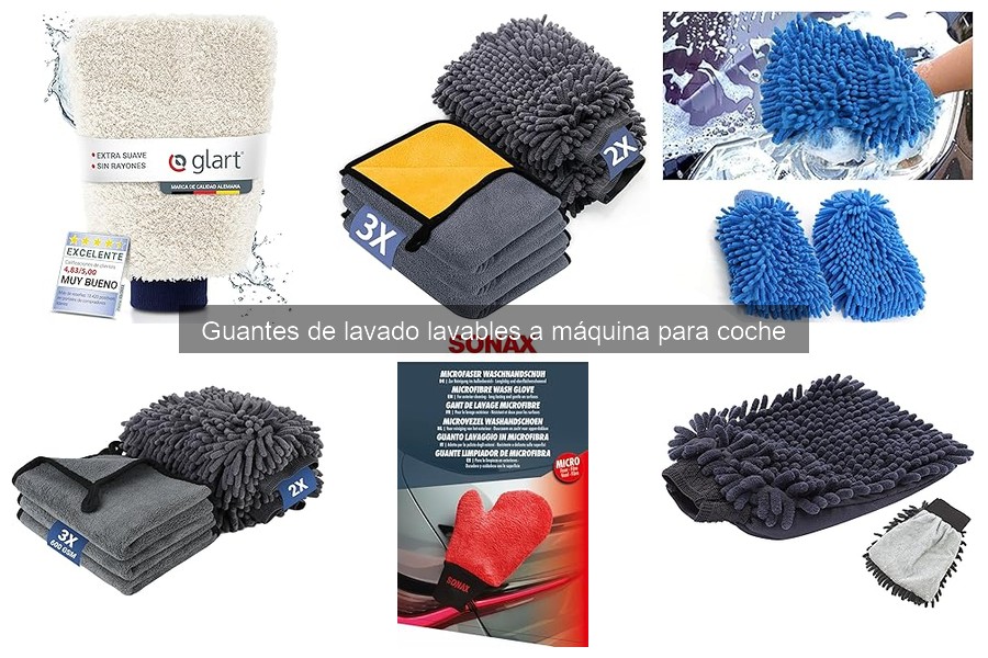 Cómo limpiar y mantener guantes de lavado de coche