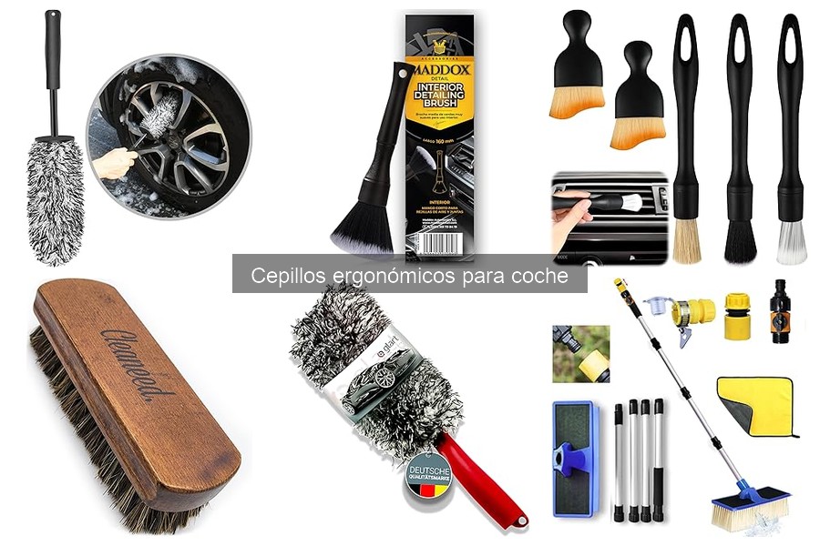 Cómo mantener cepillos ergonómicos para coche: Consejos prácticos