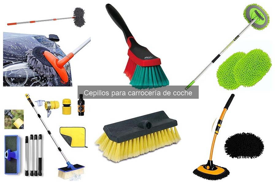 Cómo Mantener Cepillos para Carrocería de Coche en Perfecto Estado