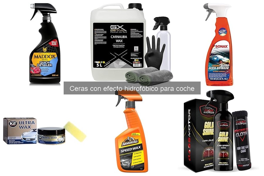 Cómo mantener la cera hidrofóbica en tu coche