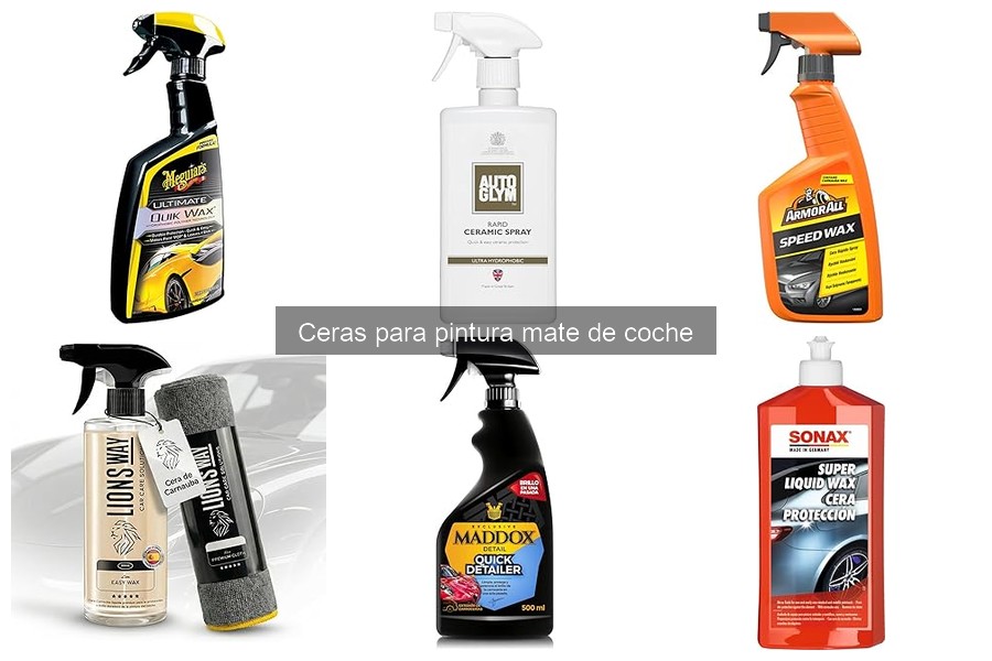 Cómo mantener la pintura mate tras aplicar cera en tu coche